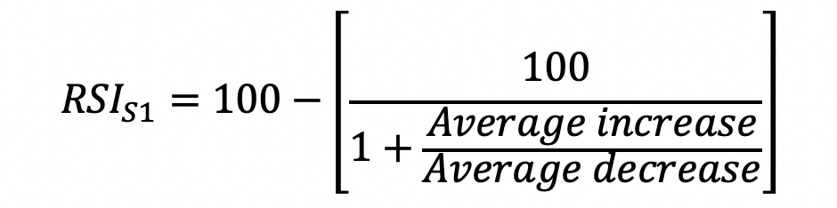 rsi formula