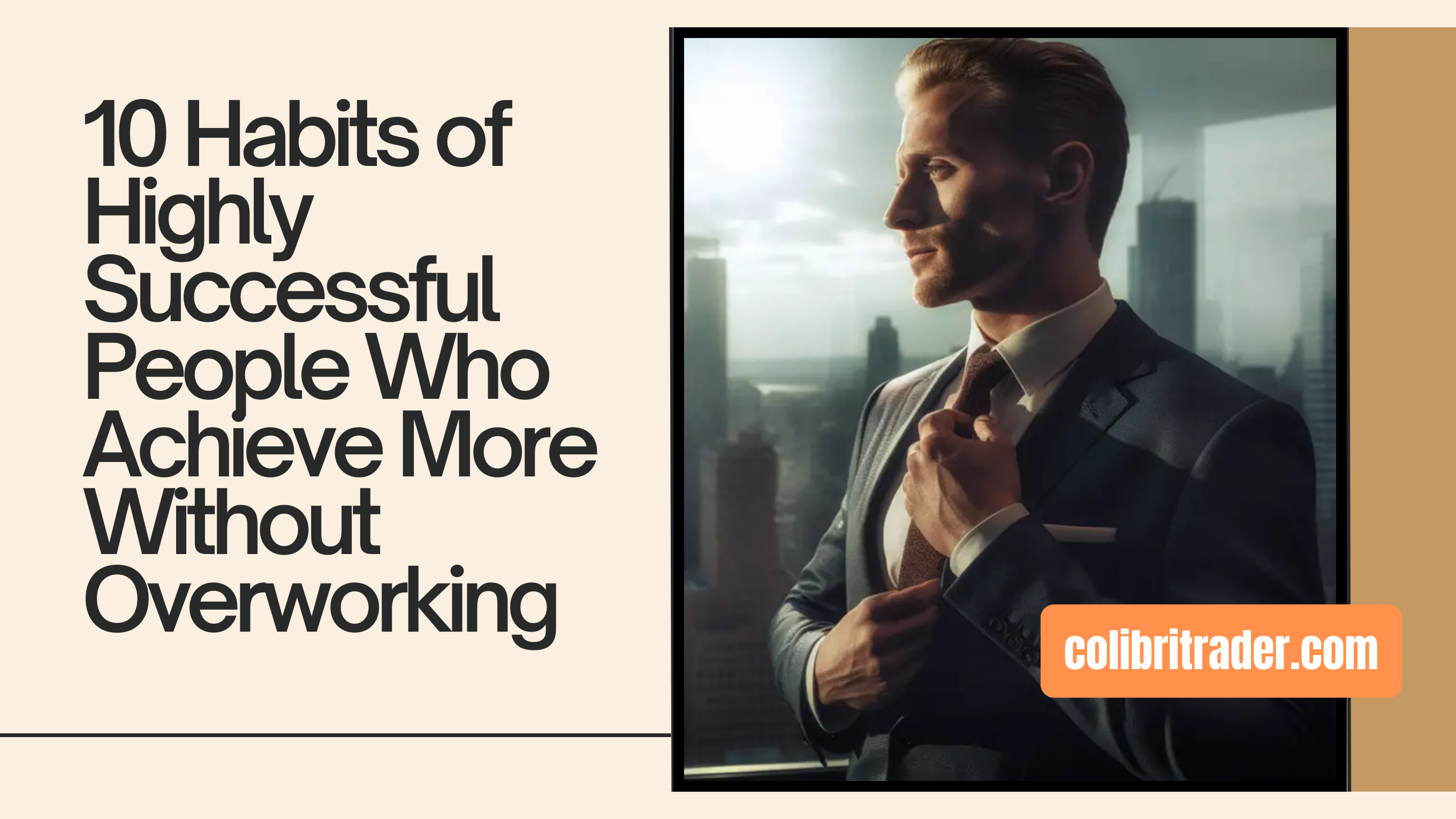 10 Habits of Highly Successful People Who Achieve More Without Overworking